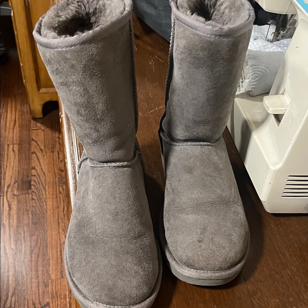 UGG Gray Winter Boots
